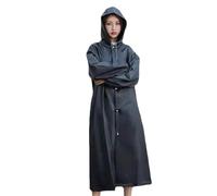 TRRYUIP Kway 10 Pezzi Poncho Impermeabile Ispessito Donna Antipioggia Viaggio Leggero Portatile Riutilizzabile Biker(Black)
