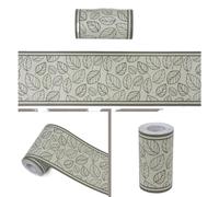 TRRYUIP Modanatura Adesiva per Pareti Adesivi for piastrelle autoadesivi in PVC for in vita Pastorale Decorazione(B1108,10M X 10CM)