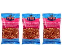 TRS - Fiocchi di Peperoncino Rosso essiccato - Confezione da 3 (3 x 100 g) - Extra Piccante