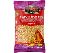 TRS Piselli Decorticati Gialli Spezzati - 500 g, Legumi Secchi | 100% naturali, senza additivi - ideali per dal, zuppe e minestre vegane - fonte di proteine vegetali