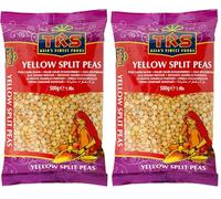 TRS - Piselli Gialli Spezzati - (1 x 500 g) (Confezione da 2)