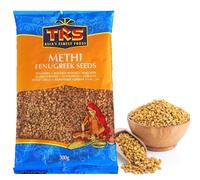 TRS semi di fieno greco (methi) 300 g, senza frumento, leggermente tostato, 100% naturale, ideale per curry, miscele di spezie e tè, qualità premium, vegano e senza glutine