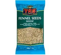 TRS Semi di Finocchio - Spezie Aromatiche 100 g | Soonf interi dal sapore dolce e anisato - ideali per ricette italiane, tisane e digestivi