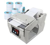TRTDYFKH Etichettatrice elettrica for adesivi, distributore di etichette regolabile, separatore automatico di adesivi, for fabbrica, negozio(130,110V)