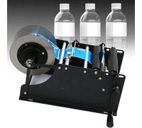 TRTDYFKH Etichettatrice manuale, etichettatrice for bottiglie rotonde con applicatore di etichette da 30 volte al minuto, etichettatrice for lattine, plastica