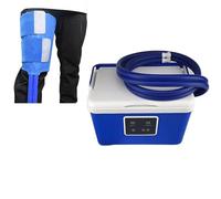 TRTDYFKH Macchina for crioterapia, Grande Serbatoio d'Acqua da 8 Litri, Terapia del Freddo Continua for 12 Ore, impostazione del Timer da 20/40/60 Minuti(Thigh)