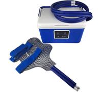 TRTDYFKH Macchina for Terapia del Freddo ghiacciato, Grande Serbatoio d'Acqua da 8 Litri, Terapia del Freddo Continua for 12 Ore, impostazione del Timer da 20/40/60 Minuti(Multifunction)