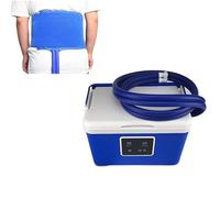 TRTDYFKH Macchina for Terapia del Freddo ghiacciato, Grande Serbatoio d'Acqua da 8 Litri, Terapia del Freddo Continua for 12 Ore, impostazione del Timer da 20/40/60 Minuti(Waist)