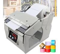 TRTDYFKH Spellafili elettrico digitale, distributori automatici di etichette, distributori di etichette, for vari nastri di larghezza 5-100/130/180 mm(180)
