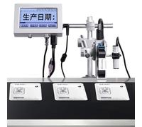 TRTDYFKH Stampante termica a getto d'inchiostro online for la codifica automatica della data di scadenza, for data di produzione/logo/immagine/codice QR/codice a barre/numero di lotto(12.7mm)