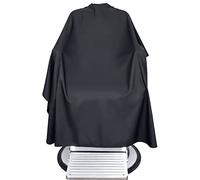 TRU BARBER Mantella da Parrucchiere XXL, con Collo in Silicone, 100% Poliestere, Leggera e Impermeabile, Mantello Professionale da Salone con Chiusura a Scatto per il Taglio dei Capelli.