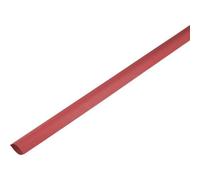 Tru components 1225460 guaina termoretraibile senza colla rosso 80 mm rapporto