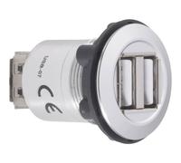 TRU COMPONENTS 1229316 USB-07 Presa USB Presa 2 x presa USB tipo A su 2 x prese