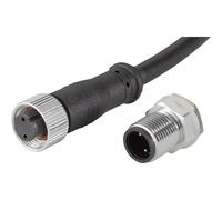 TRU COMPONENTS 1229336 Connettore circolare intestato Presa dritta, Spina Tot