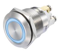 TRU Components Interuttore a pressione GQ19F-10E/B/12V/S 48 V/DC 3 A 1273005