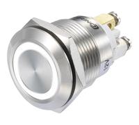 TRU COMPONENTS 1273006 GQ19F-10E/W/12V/S Interuttore a pressione 48 V/DC 3 A 1