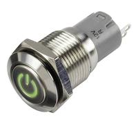 TRU COMPONENTS 1303017 LAS2GQF-11ZDT/G/12V/S/P Interuttore a pressione 48 V/DC