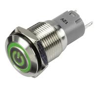 TRU COMPONENTS 1303025 LAS2GQF-11ZET/G/12V/S/P Interuttore a pressione 48 V/DC
