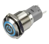 TRU COMPONENTS 1303026 LAS2GQF-11ZET/B/12V/S/P Interuttore a pressione 48 V/DC
