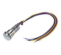Tru components las1 gq 11e/b/230v/ip67 pulsante antivandalo 250 v/ac 5 a 1x off