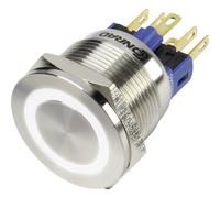 TRU COMPONENTS 1303050 GQ22S-11E/W/12V Pulsante antivandalo 250 V/AC 3 A 1x Off