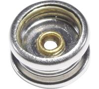 TRU COMPONENTS 1364568 DR-INF-SS-10 - Adattatore ESD con bottone a pressione, 10 mm