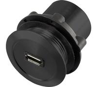 TRU COMPONENTS 1365797 Micro USB-01-BK Presa da incasso micro USB 2.0 Presa Pre