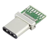 TRU COMPONENTS 1395591 Connettore per microUSB 3.1 tipo C w/PCB, dritto 93013c1