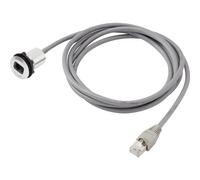 TRU COMPONENTS 1408770 RJ45-01 Presa da incasso RJ45 Presa, Spina dritta Poli: