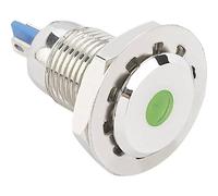 TRU COMPONENTS 149497 Luce di segnalazione a LED Verde 24 V/DC, 24 V/AC