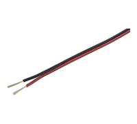 TRU COMPONENTS 1565746 Cavo per altoparlanti 2 x 0.8 mm² Rosso, Nero 100 m