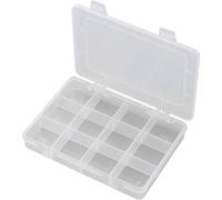 TRU COMPONENTS 1566600 E-110 Scatola minuteria (L x L x A) 184 x 124 x 25 mm Sc