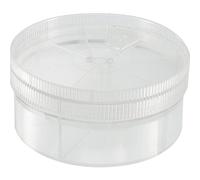 TRU Components 1566806 - Scatola assortita (diametro x altezza) 92 mm x 43,5 mm, numero di faecher: 7 suddivisione variabile, 1 pezzo