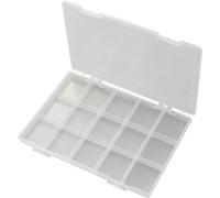 TRU COMPONENTS EKB-103 Scatola minuteria (L x L x A) 285 x 209 x 23 mm