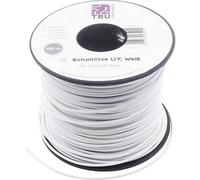 TRU COMPONENTS 1567228 Cavo per cablaggi LiY 1 x 0.50 mm² Bianco 100 m