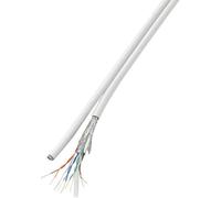 TRU COMPONENTS 1567362 Duplex-Cavo di rete CAT 6 SF/UTP 8 x 2 x 0.196 mm² Bianc