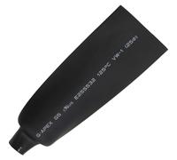 TRU COMPONENTS 1570158 Termoretraibile senza colla Nero 25 mm 12.50 mm