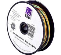 TRU COMPONENTS 1571443 Cavo per cablaggi 3 x 0.14 mm² Giallo, Rosso, Verde 25