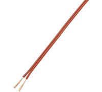 TRU COMPONENTS 1571458 Cavo per cablaggi LiY-Z 2 x 0.14 mm² Rosso, Nero 20 m
