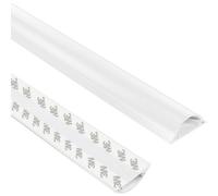 TRU COMPONENTS 1572567 Ponte passacavi PVC Bianco Numero canali: 1 1000 mm Con