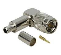 TRU COMPONENTS 1577812 Connettore TNC Spina angolata 50 Ω 1 pz.