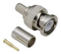 TRU Components 1579373 - Connettore BNC, dritto, 50Ω