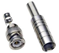 TRU COMPONENTS 1579574 Connettore BNC Spina dritta 50 Ω 1 pz.