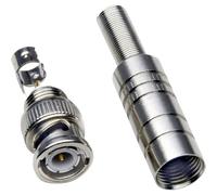 TRU COMPONENTS 1579574 Connettore BNC Spina dritta 50 Ω 1 pz.