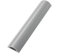 TRU COMPONENTS 1592916 Ponte passacavi PVC Grigio Numero canali: 1 1000 mm Con
