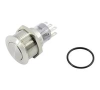 TRU COMPONENTS 1602493 TC-GQ22-A-22/S203 Pulsante 250 V 5 A 2 x Off / (On) Mom