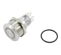 TRU COMPONENTS 1602505 TC-GQ22-A-22ZE/B/12V/S203 Interuttore a pressione 2 x