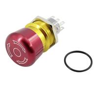 TRU COMPONENTS 1602511 TC-GQ22-A-22TSB203 Interruttore di arresto di emergenza