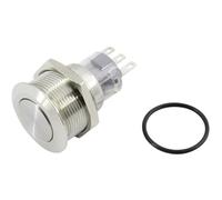 TRU Components Interruttore a pressione TC-GQ22-A-11Z/S203 250 V 3 A 1 x