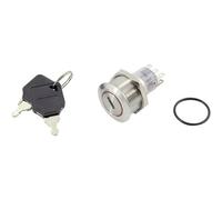 TRU COMPONENTS 1602520 TC-GQ22-A-22Y/31/S203 Interruttore a chiave 250 V 5 A 2